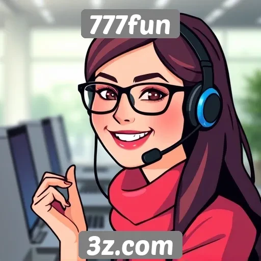 Suporte ao cliente no site 777fun