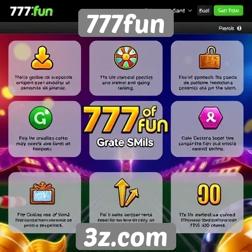 Características e funcionalidades do site 777fun